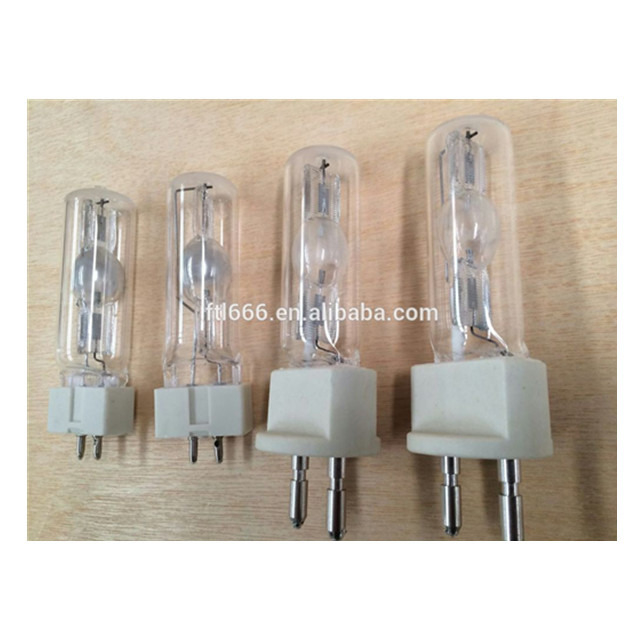 Grade A 575W Metal Halide Stage Lamp Bulb 6000K Color Temperature G9.5 Base 8000HRS Life Span